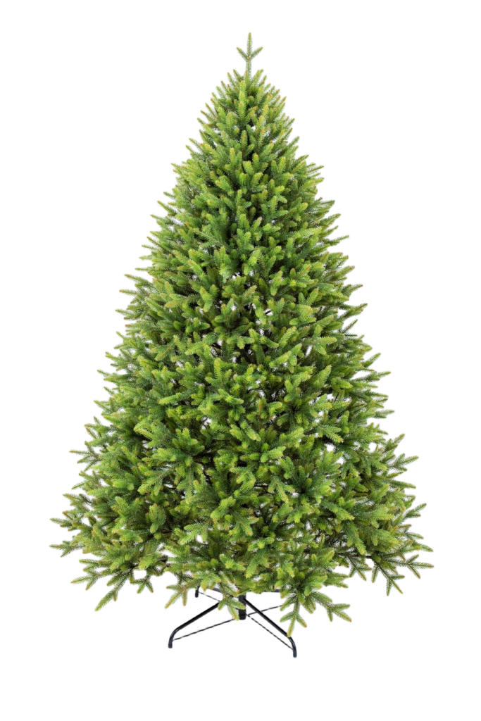 Литая искусственная ёлка 195 см «Принцесса светло-зеленая»